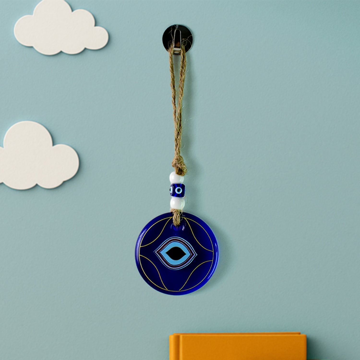 Traditional Evil Eye Wind Chime for Home Protection Traditional Evil Eye Wind Chime for Home Protection